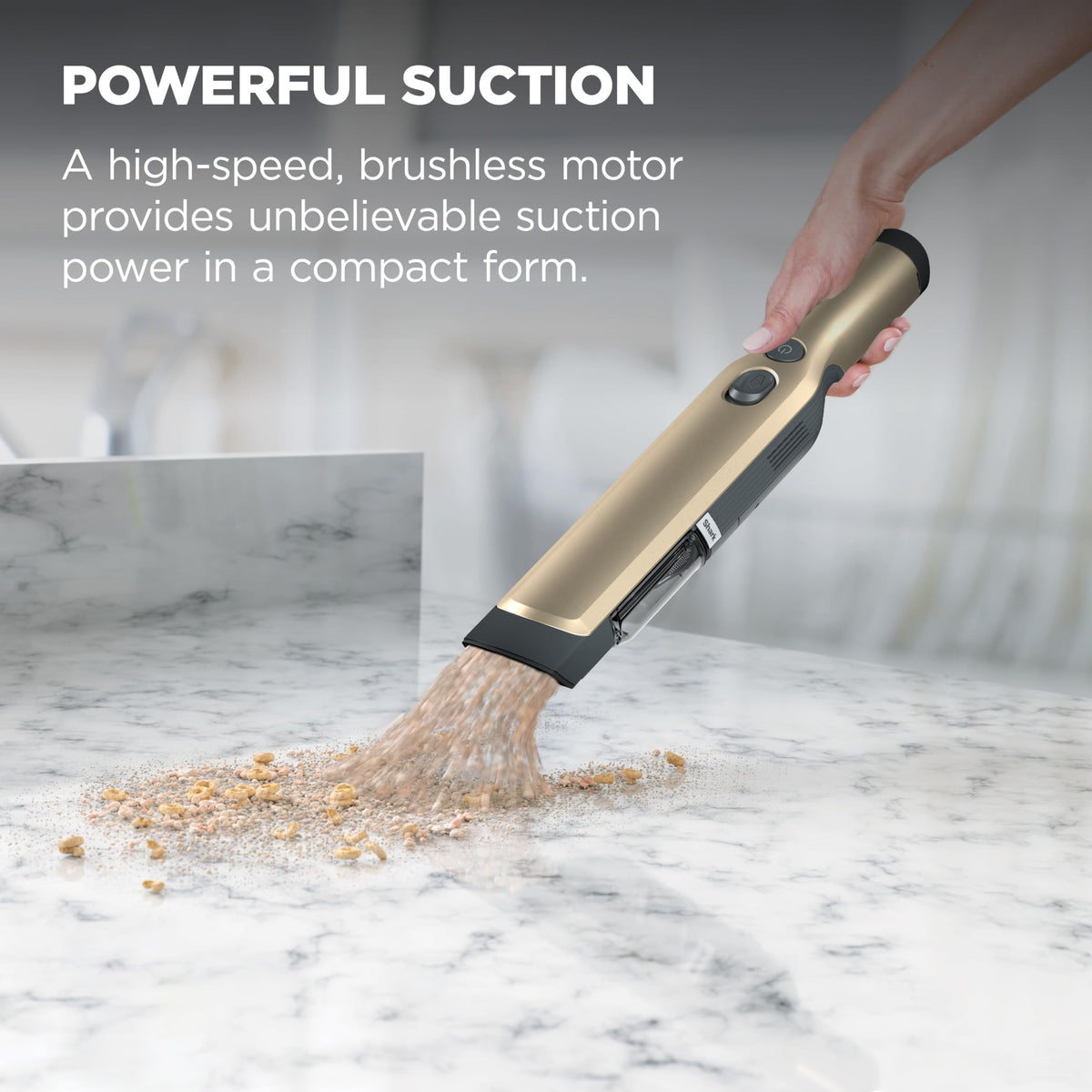 Shark WANDVAC Cordless Hand Vacuum, Lightweight & Portable at 1.4 lbs., Powerful Suction (additional view 4)