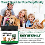 forvirgeen 2 Pack Green lipped Mussels for Dogs Hip & Joint Care (additional view 7)