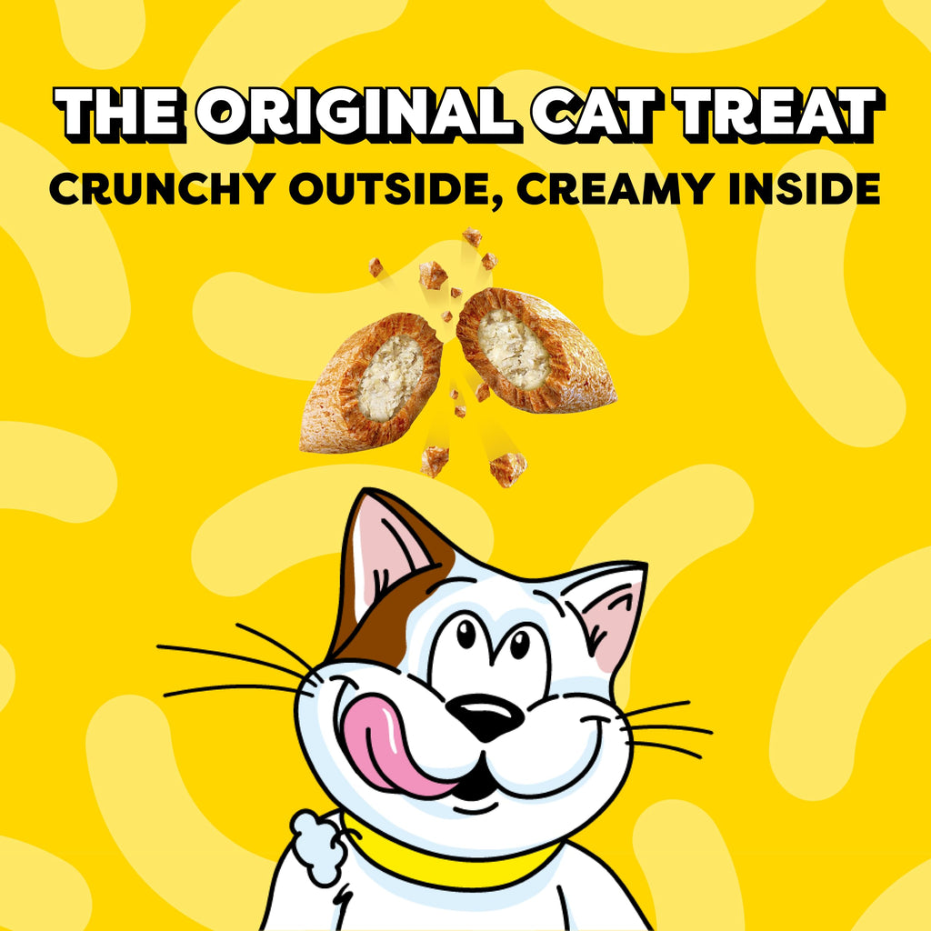 Temptations Classic Crunchy and Soft Cat Treats, Tasty Chicken, 3 oz, 12pk (E7230603) (Pack of 12)