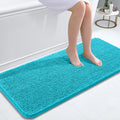 OLANLY Bathroom Runner Rugs 47x20, Extra Soft Absorbent Chenille Bath Rugs