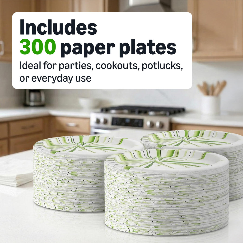Amazon Basics Everyday Paper Plates