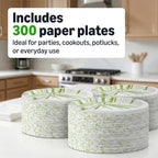 Amazon Basics Everyday Paper Plates