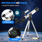 Telescope for Kids & Beginners 40mm Aperture 400mm AZ Mount (additional view 2)