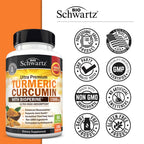 Turmeric Curcumin with Black Pepper Extract 1500mg