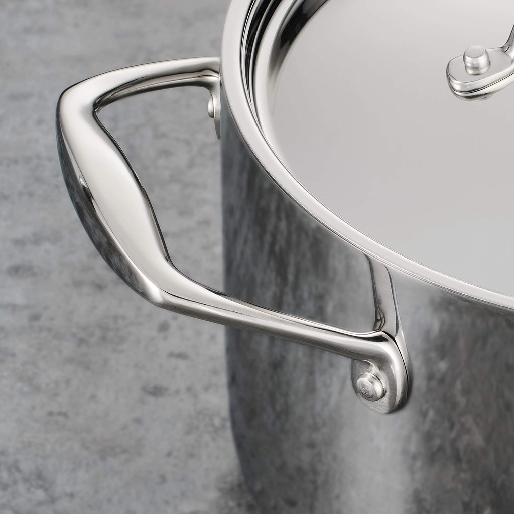 Tramontina Signature Tri-Ply Clad Stainless Steel 5-Quart Dutch Oven Pot (80116/025DS)