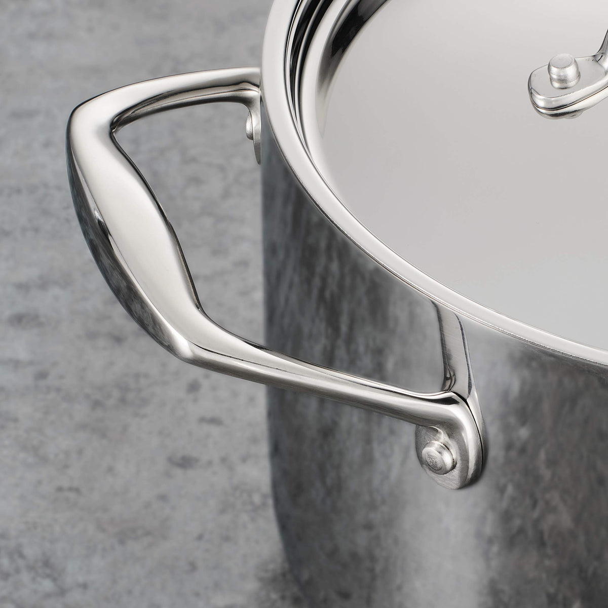 Tramontina Signature Tri-Ply Clad Stainless Steel 5-Quart Dutch Oven Pot (80116/025DS)