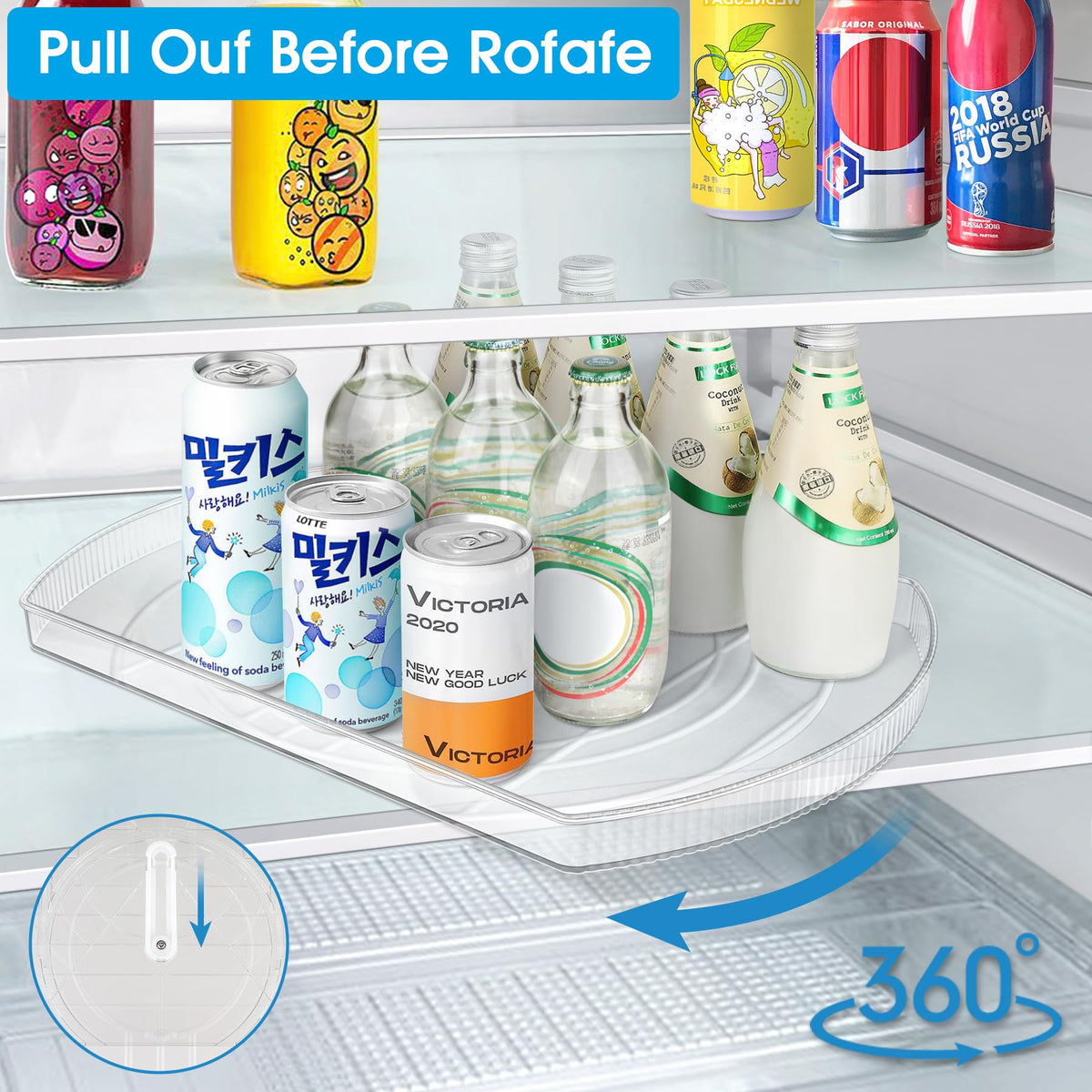 FIRJOY Lazy Susan Organizer - view 4