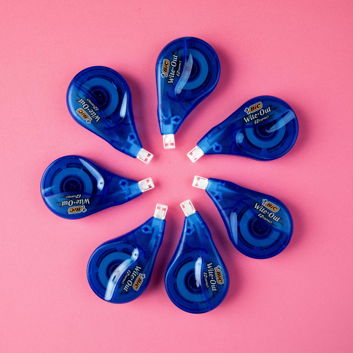 BIC Wite-Out Correction Tape, EZ Correct, White, 39.3 Feet, 1-Count (WOTAPP11)