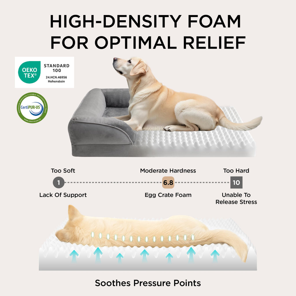 Bedsure Orthopedic XL Dog Bed Extra Large Washable Original Design (additional view 2)