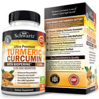 Turmeric Curcumin with Black Pepper Extract 1500mg