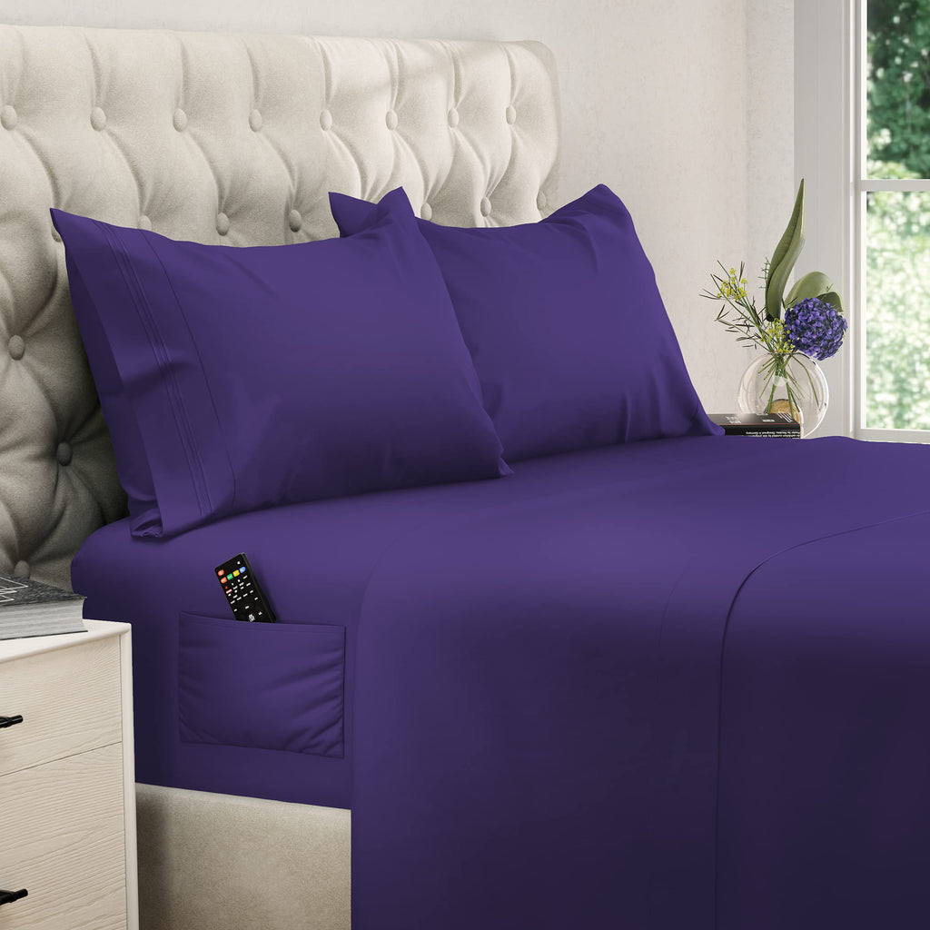 DREAMCARE Sheet Sets - 08 - Purple / King