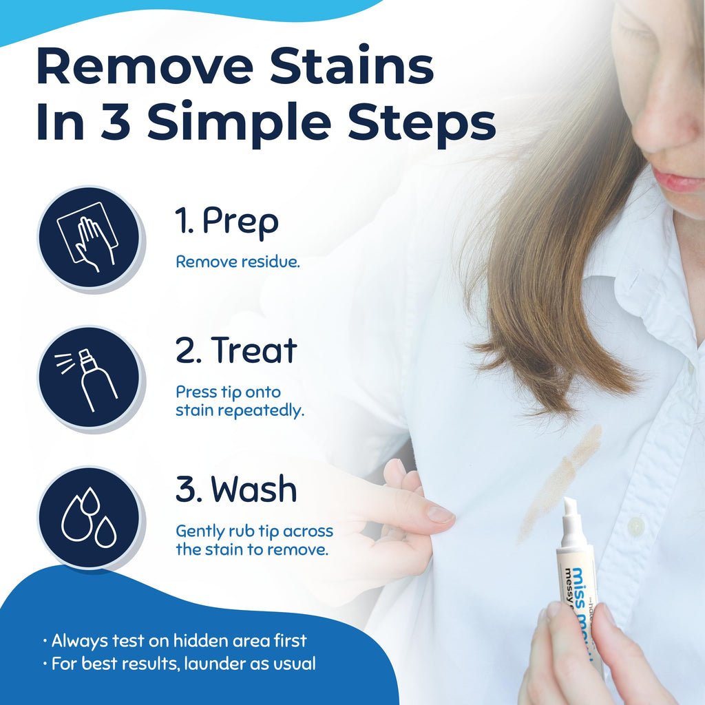 Miss Mouth's Messy Eater Stain Remover Pen, On-The-Go Travel, – 2 Pack (THS-HHS-STNRVPN-2P)