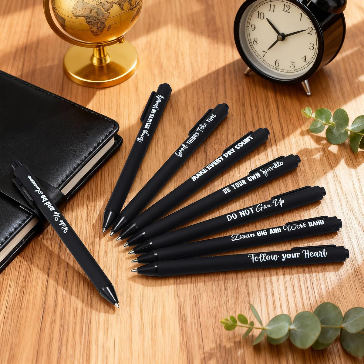 Sayglossy Pens Christian Pens Bulk - Black / Motivational view 3