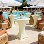 Lemict Cocktail Table Covers - Ivory-32"x43" / 6 view 1