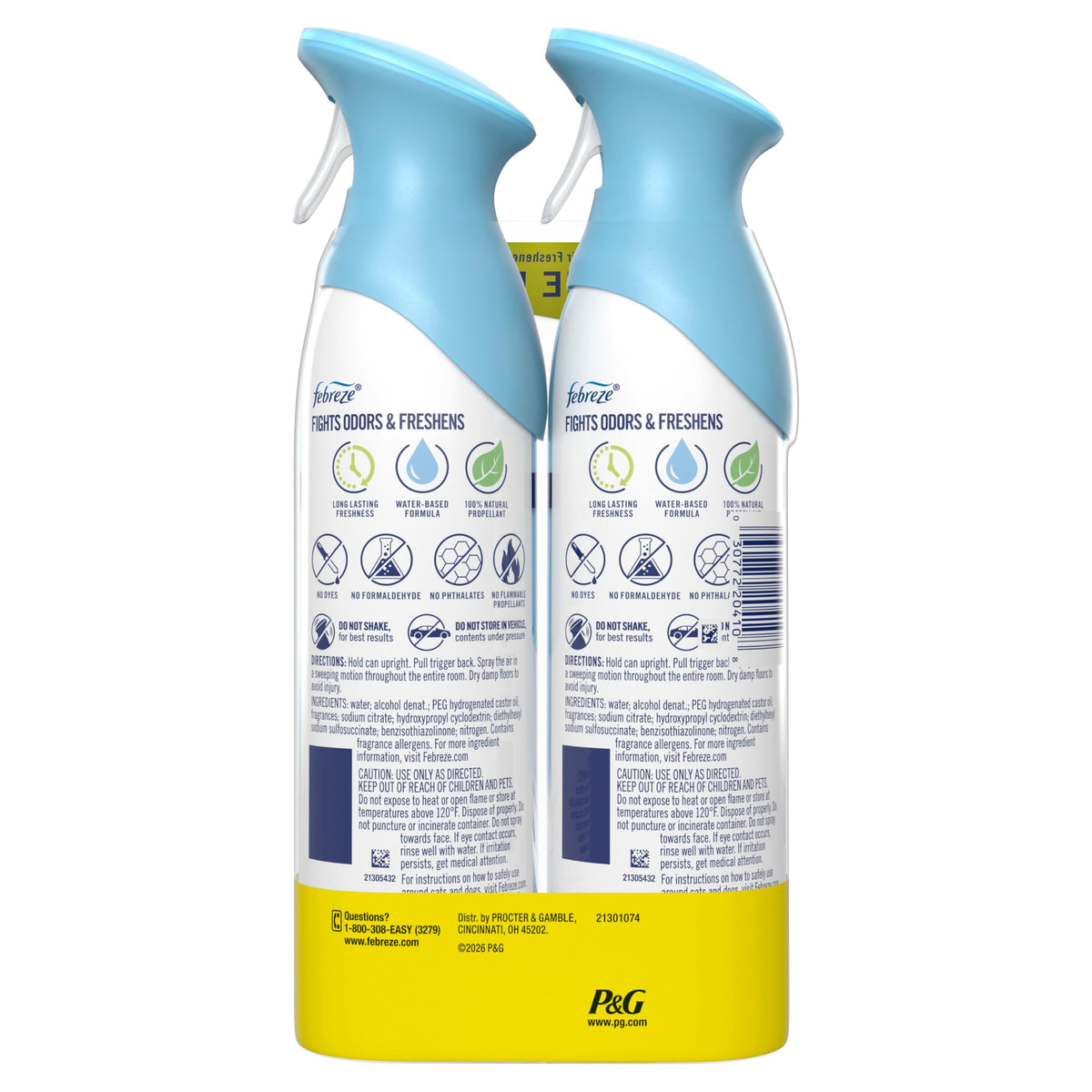 Febreze Air Mist, Air Freshener Spray, Odor Fighting Room Spray, Deodorizer for Home (additional view 12)