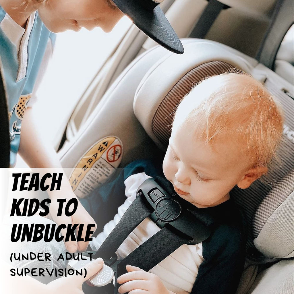 UnbuckleMe Car Seat Buckle Release Tool - Gray & White view 6