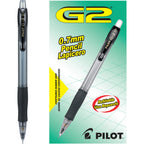 PILOT, G2 Mechanical Pencils, 0.7mm HB Lead, Black Accents, 12 Count (Pack of 12) (51015)