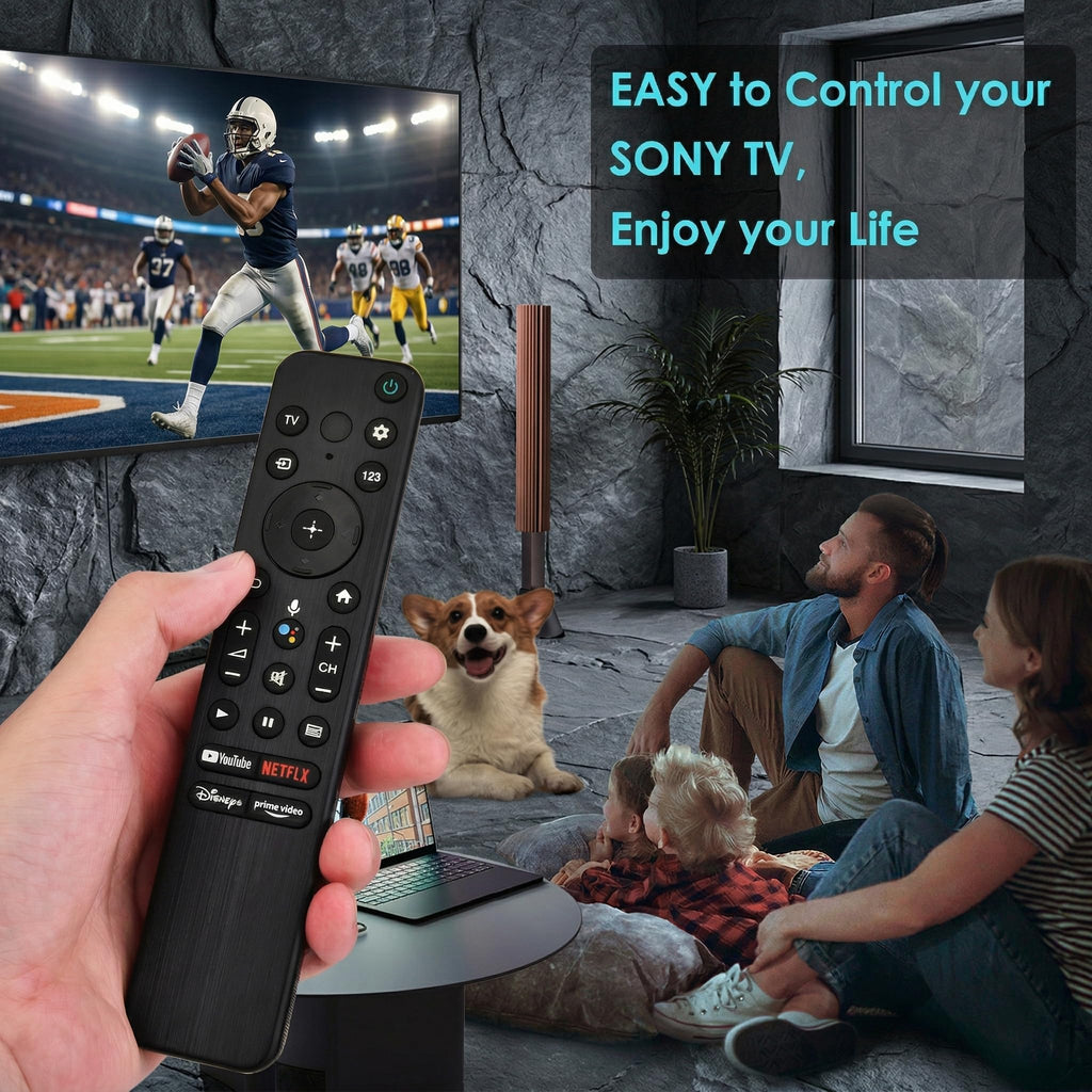 Replacement for Sony TV Voice Remote,for All Sony Bravia Smart TV (additional view 5)