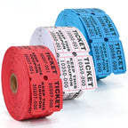 LLIKED Raffle Tickets - 3000-white,blue and Red