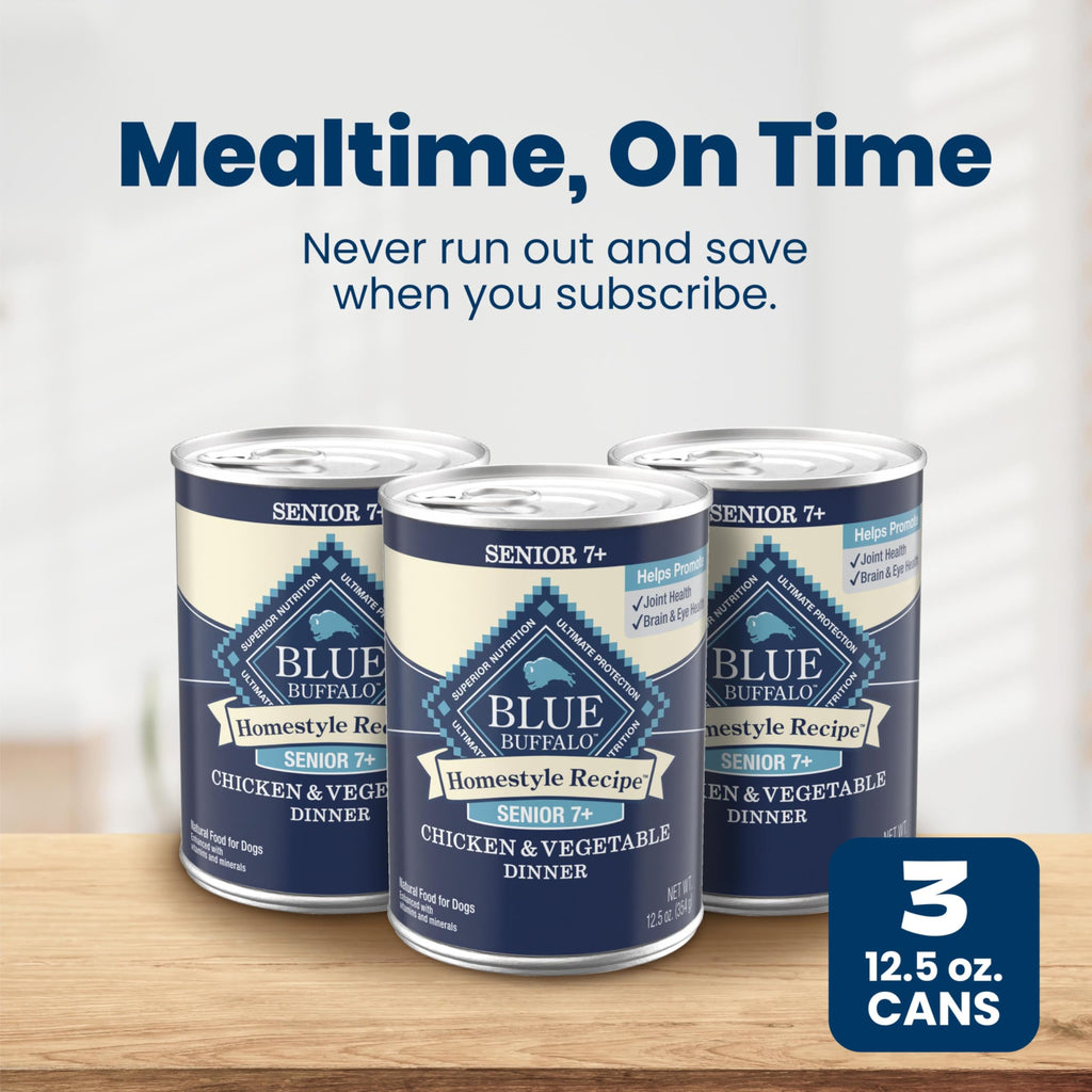 Blue Buffalo Homestyle Recipe Senior Wet Dog Food