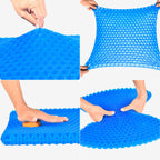 Gel Seat Cushion, Cooling Honeycomb Design for Office Chair Car Wheelchair
