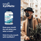 Oracoat XyliMelts for Dry Mouth Night Time or Day - Slightly Sweet / 100 Count (Pack of 1) view 6