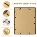 Fun Memories Wood Picture Frame - A.Walnut / 16x20 view 5