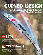 EZARC Arc Edge Reciprocating Saw Blades
