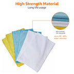 Amazon Basics Microfiber Cleaning Cloths for Cars, Non-Abrasive, Highly Absorbent, Lint and Scratch-Free, Reusable and