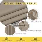 NICETOWN Bedroom Curtains Blackout Draperies - Noise Reducing Thermal Insulated Window Decorative Blackout (Pack of 2)