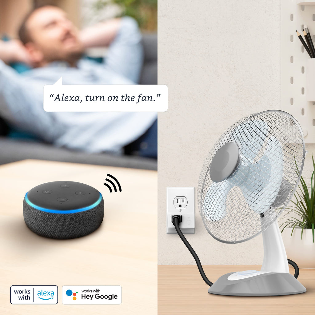 Feit Electric Smart Wi-Fi Plug - Alexa and Google Home Compatible - 1 Count (additional view 4)