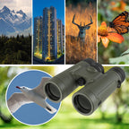 Bushnell HD Optical System Waterproof Binoculars, Green - 10x42 Binoculars view 6