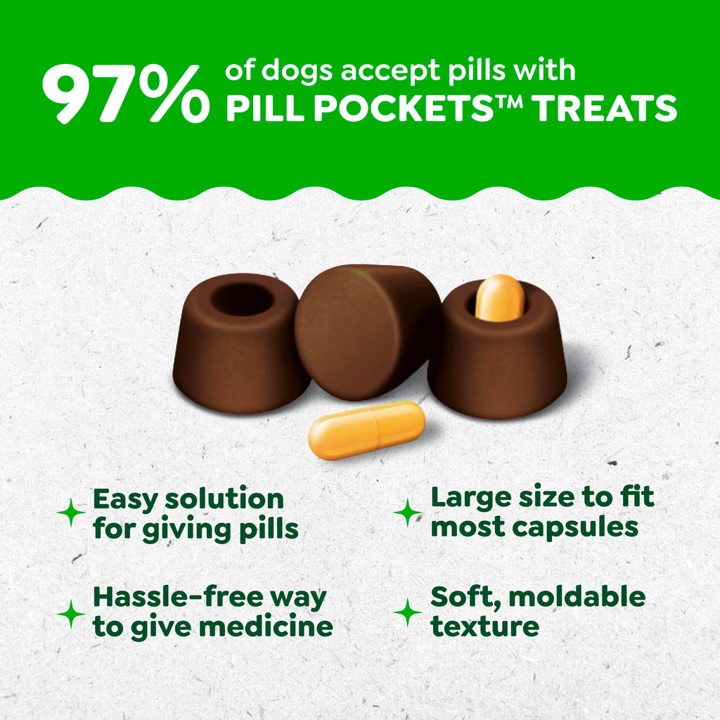 Greenies Pill Pockets Large Size Dog Treats