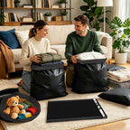 10PCS Jumbo Poly Mailers 24x36 for Winter Clothes Pillow Blanket Suitcase (additional view 2)