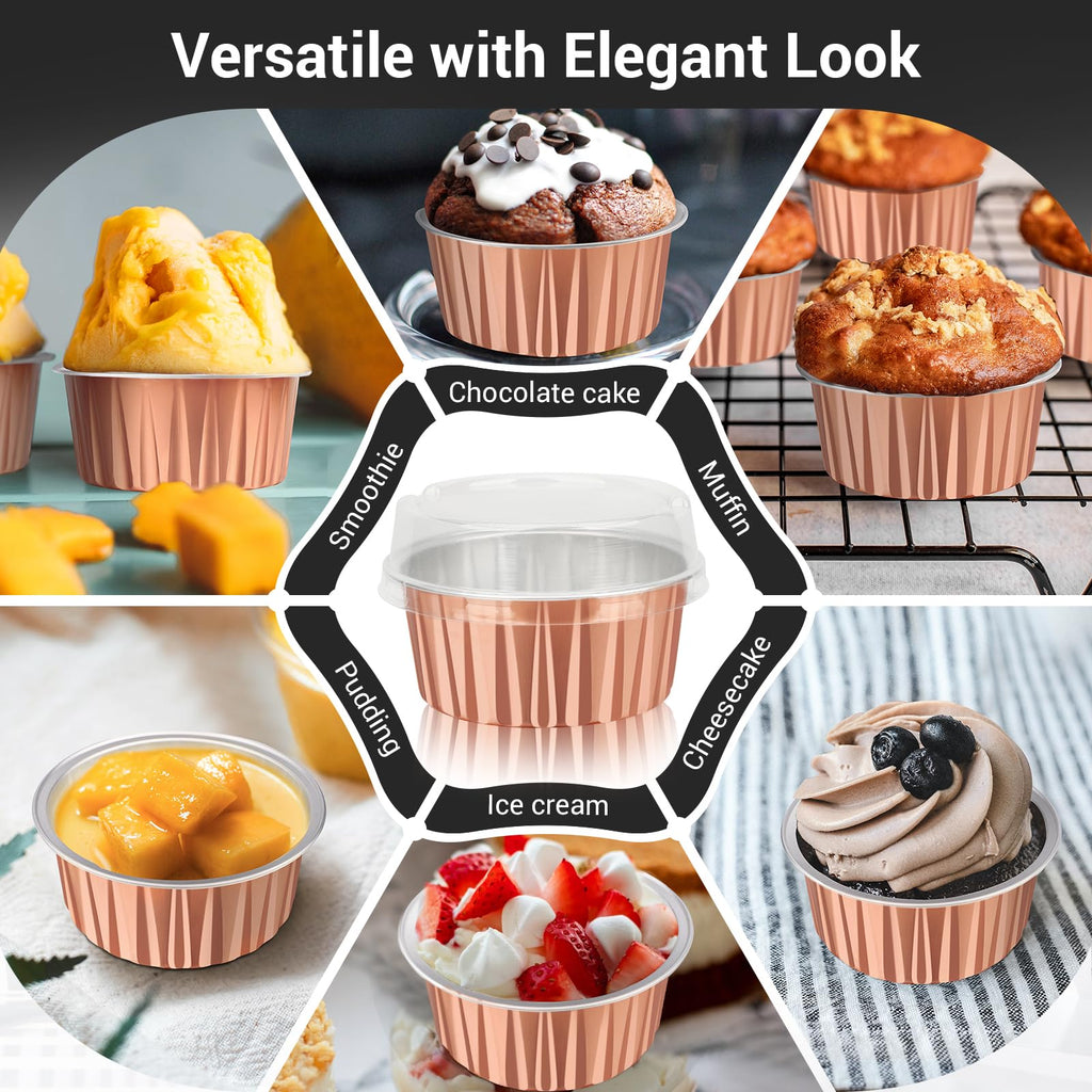EUSOAR 5oz Baking Cups-3 - view 7