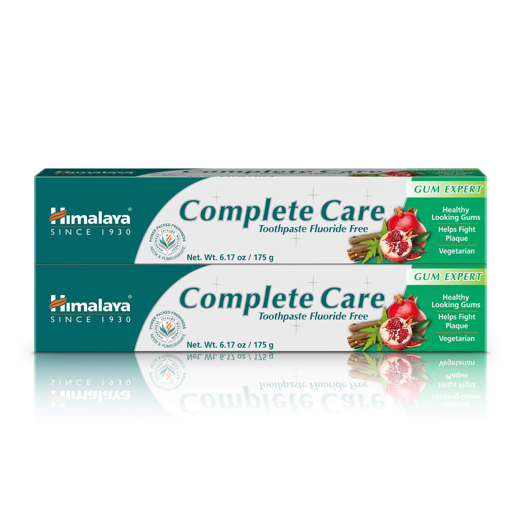 Himalaya Complete Care Fluoride Free Toothpaste, 6.17 oz Each, 2 Pack