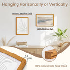 Fun Memories Wood Picture Frame - A.Teak / 13x19 view 1