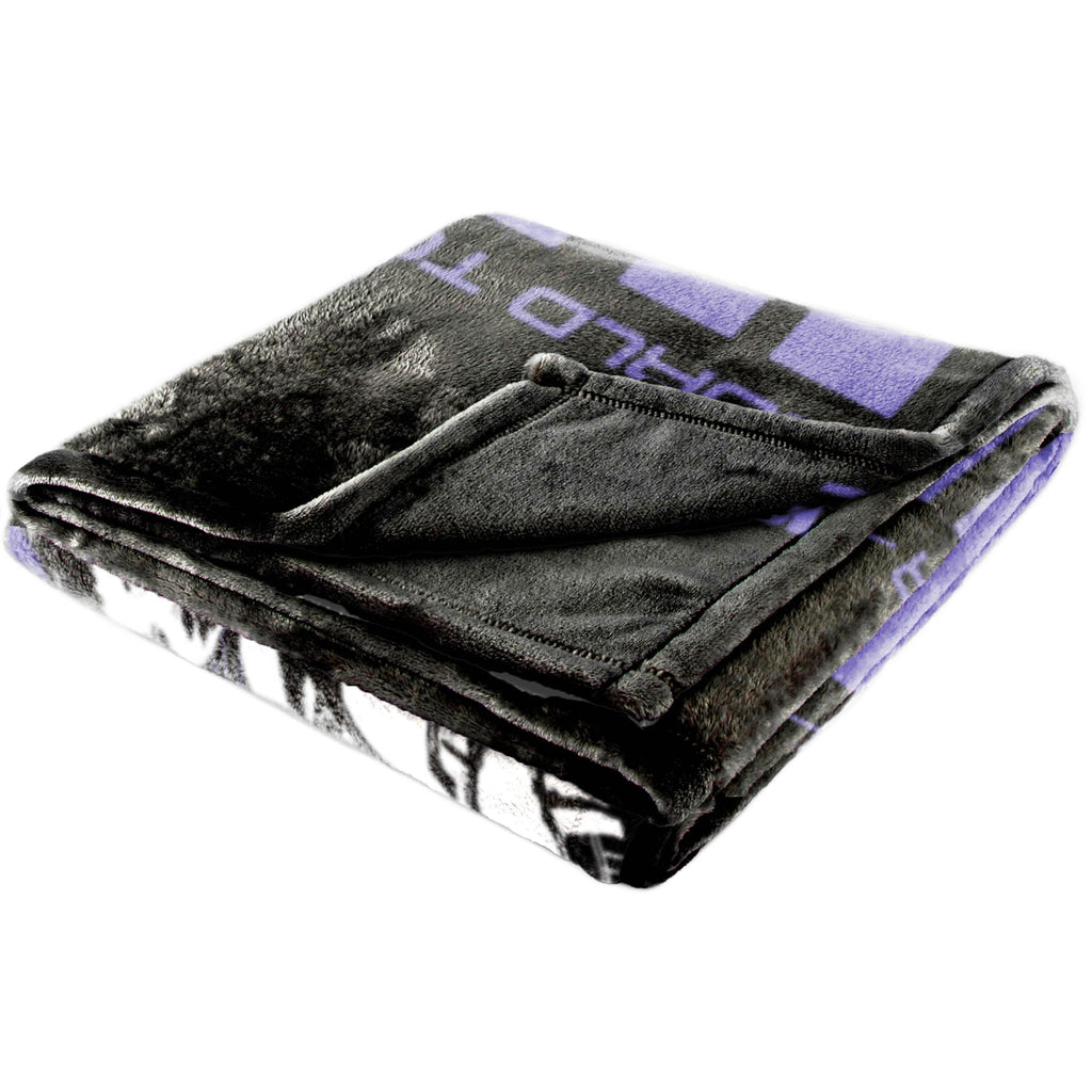 Jay Franco Kids Plush Throw Blanket - Black - Huntrix / 60x90 - Large Blanket view 4