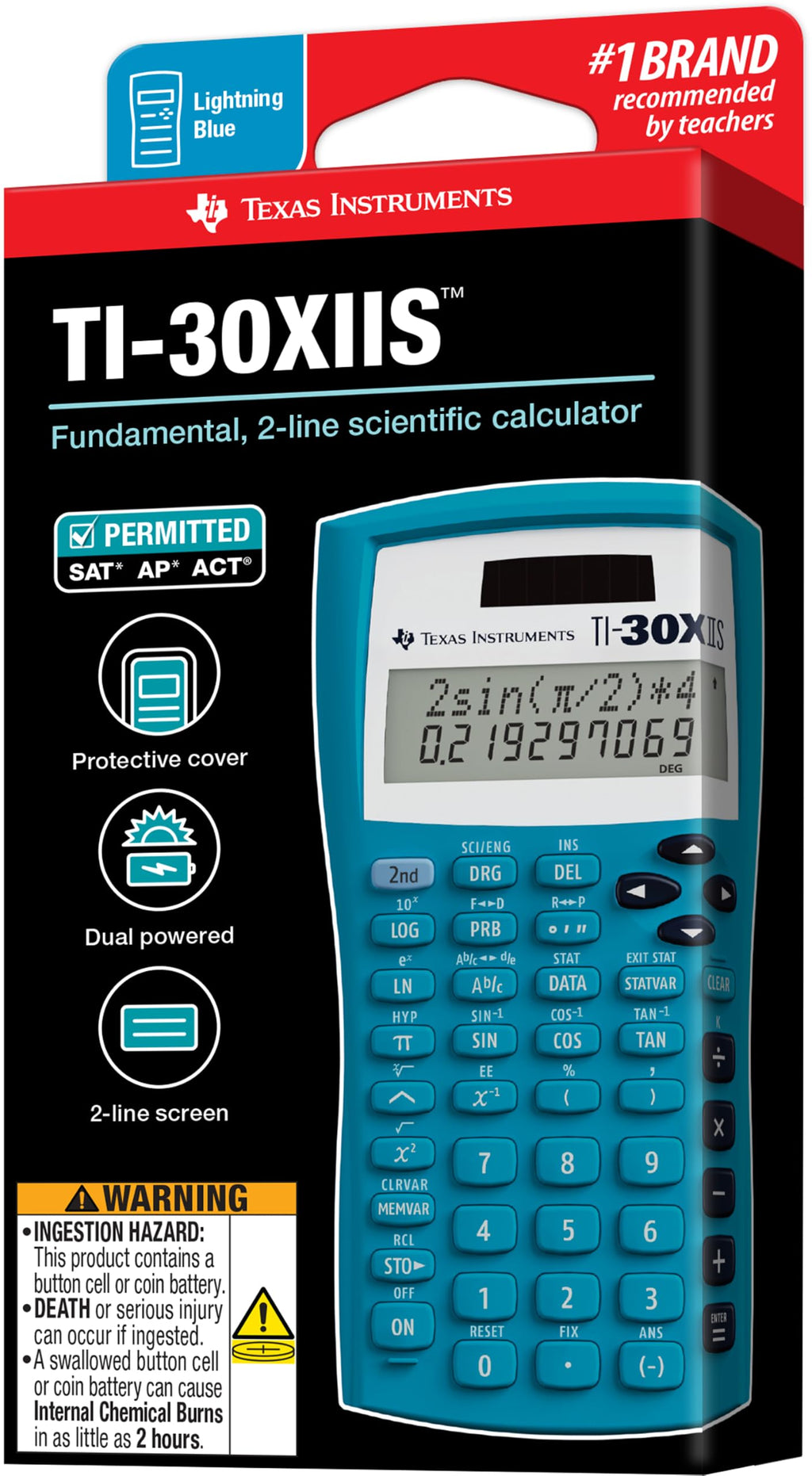 Texas Instruments TI-30XIIS Scientific Calculator