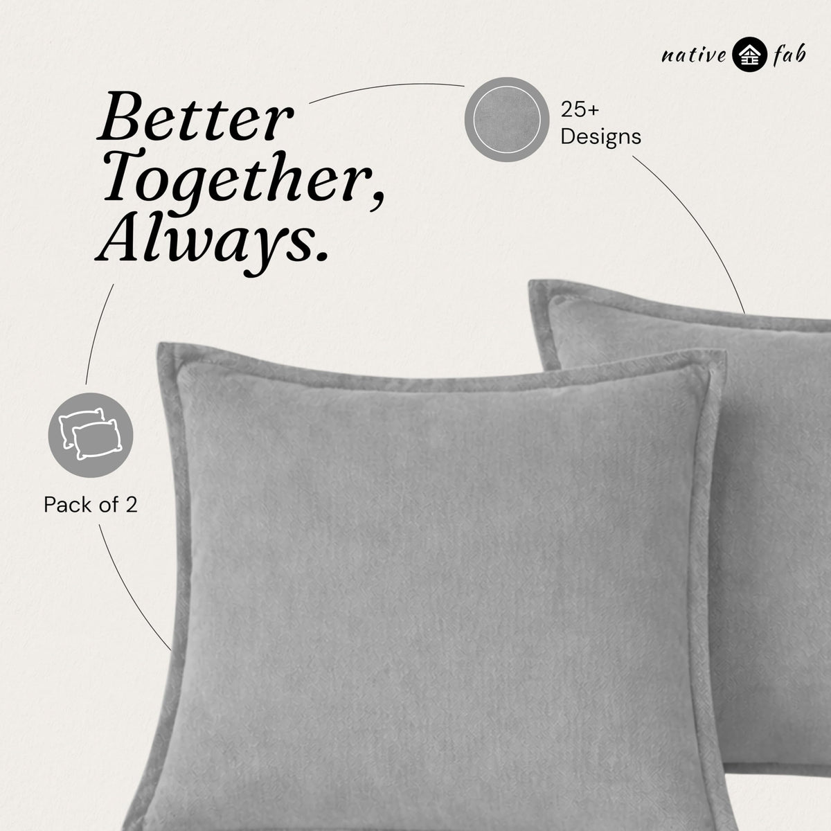 Native Fab Throw Pillow Cover - view 57
