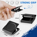 Grtard Magnetic Clips for Refrigerator - Black / 6 pack view 7