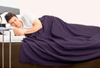 Utopia Bedding 100% Cotton Thermal Blanket Soft - Plum / Twin view 6