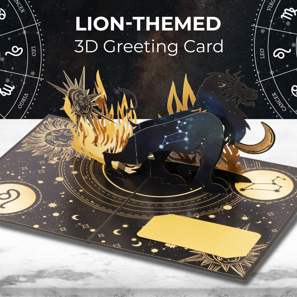 iGifts And Cards Zodiac Cards - Leo 7/23- 8/22 view 2