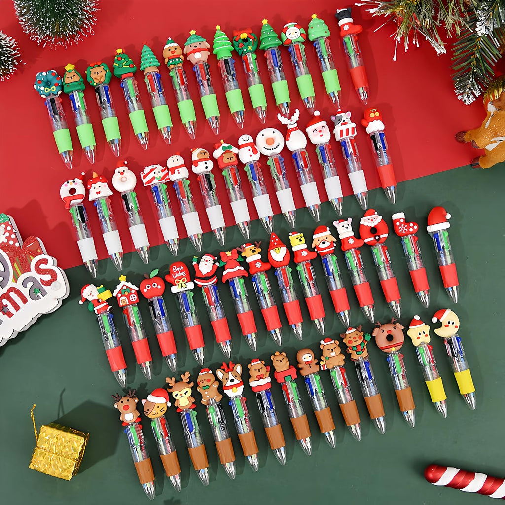 Oneshow Multicolor Pens - Christmas-50PCS view 3
