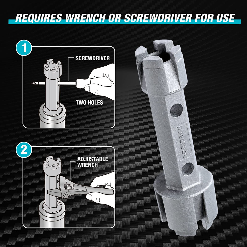DURATECH Tub Drain Remover Wrench for Bath and Shower Drains (additional view 3)