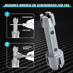 DURATECH Tub Drain Remover Wrench for Bath and Shower Drains (additional view 3)
