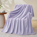 Bnuitland Light Purple Throw Blanket