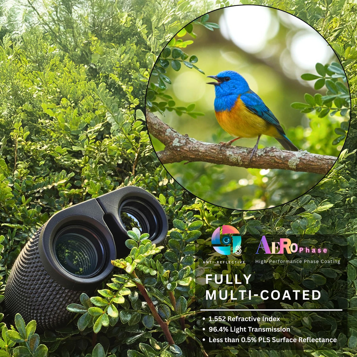 Hontry 10x25 Compact Binoculars for Adults and Kids (additional view 1)