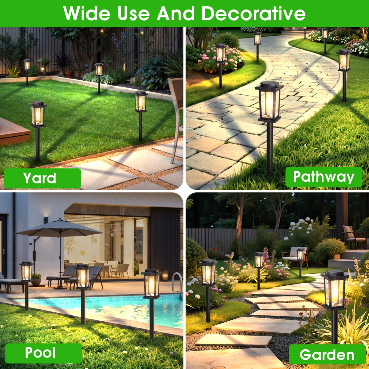 Melunar Solar Pathway Lights - view 4
