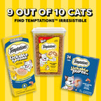 Temptations Classic Crunchy and Soft Cat Treats, Tasty Chicken, 6.3oz, 10pk (FBAPowerSetup118611) (Pack of 10)